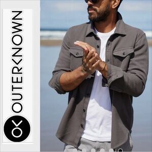Outerknown Smoke Gray The Blanket Shirt